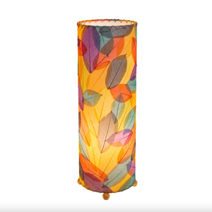 Eangee 24" Guyabano Leaf Cylinder Table Lamp
