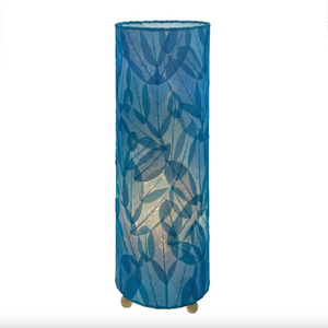 Eangee 24" Guyabano Leaf Cylinder Table Lamp