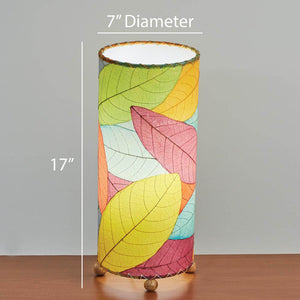 Eangee Cocoa Leaf Cylinder Table Lamp