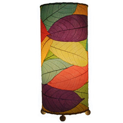 Eangee Cocoa Leaf Cylinder Table Lamp