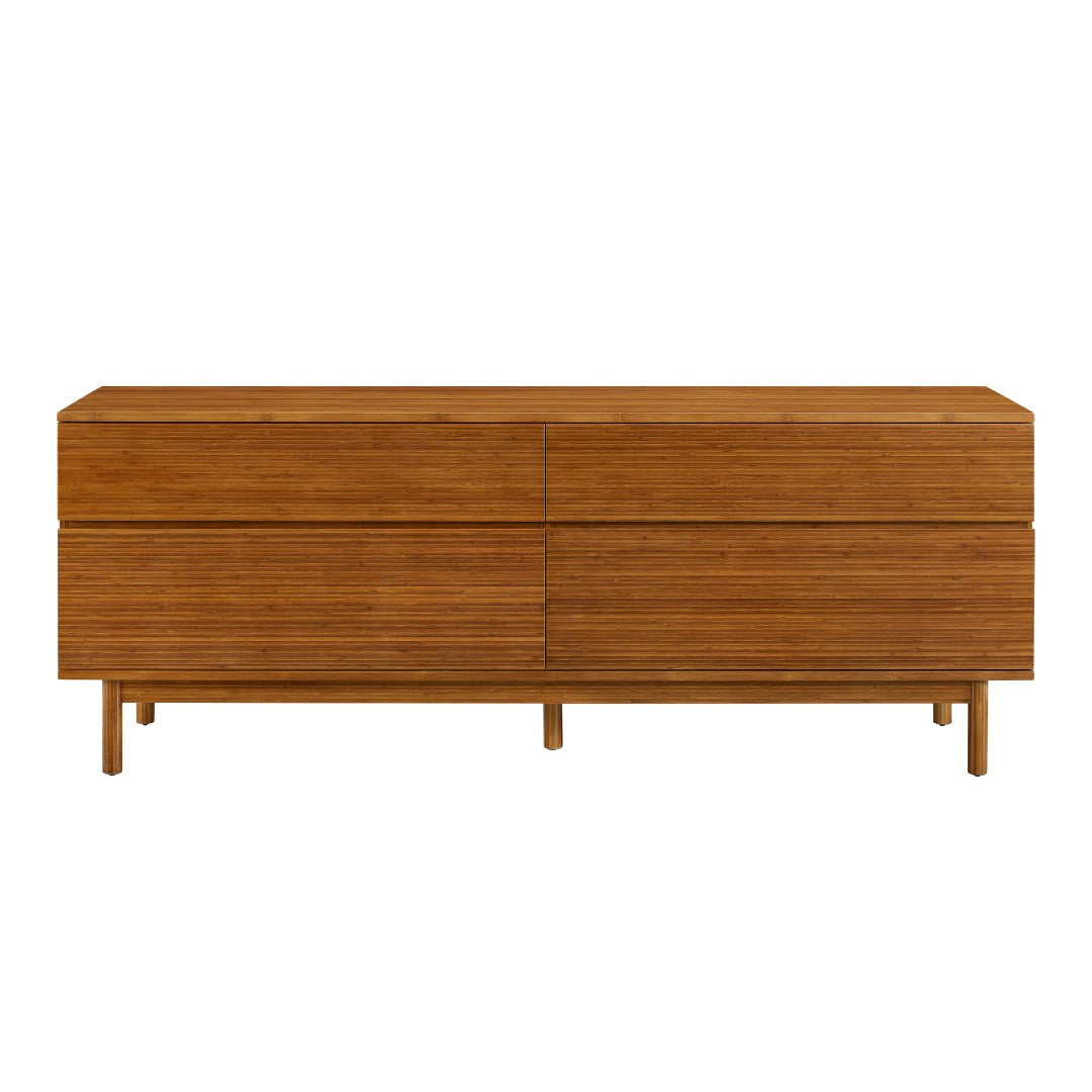 Greenington Ventura 4-Drawer Dresser, Amber